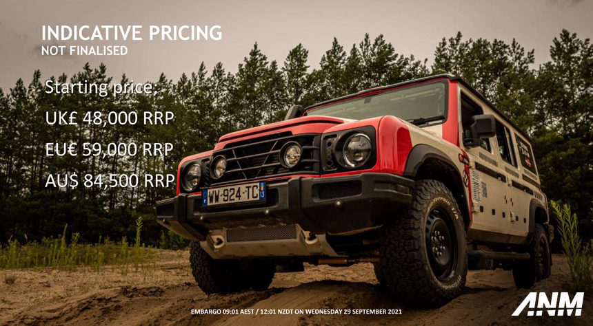 INEOS Grenadier : Order Mulai 14 Oktober, Mulai 871 Jutaan! INEOS Grenadier : Order Mulai 14 Oktober, Mulai 871 Jutaan!