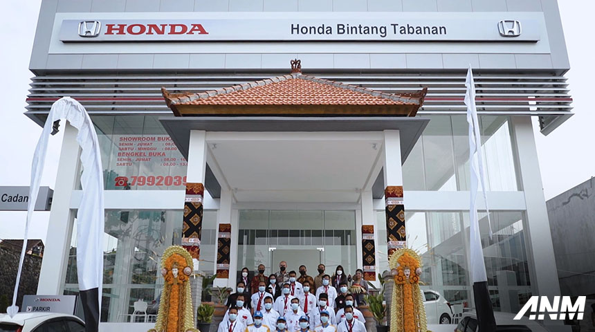 Berita, Honda Bintang Tabanan Bali: Kuatkan Jaringan, Honda Resmikan Dealer Baru di Tabanan Bali!