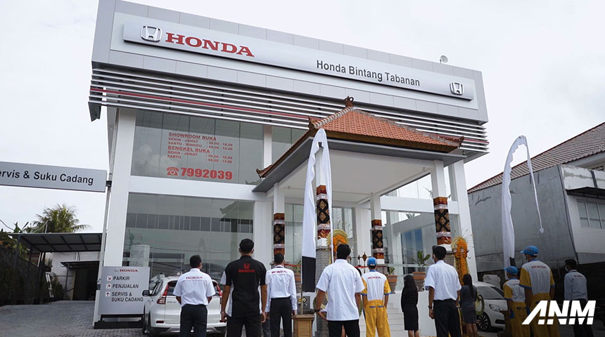 Berita, Honda Bintang Tabanan: Kuatkan Jaringan, Honda Resmikan Dealer Baru di Tabanan Bali!