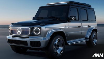 Mercedes Concept EQG Debut di Munich Berbasis G-Class Mercedes Concept EQG Debut di Munich Berbasis G-Class