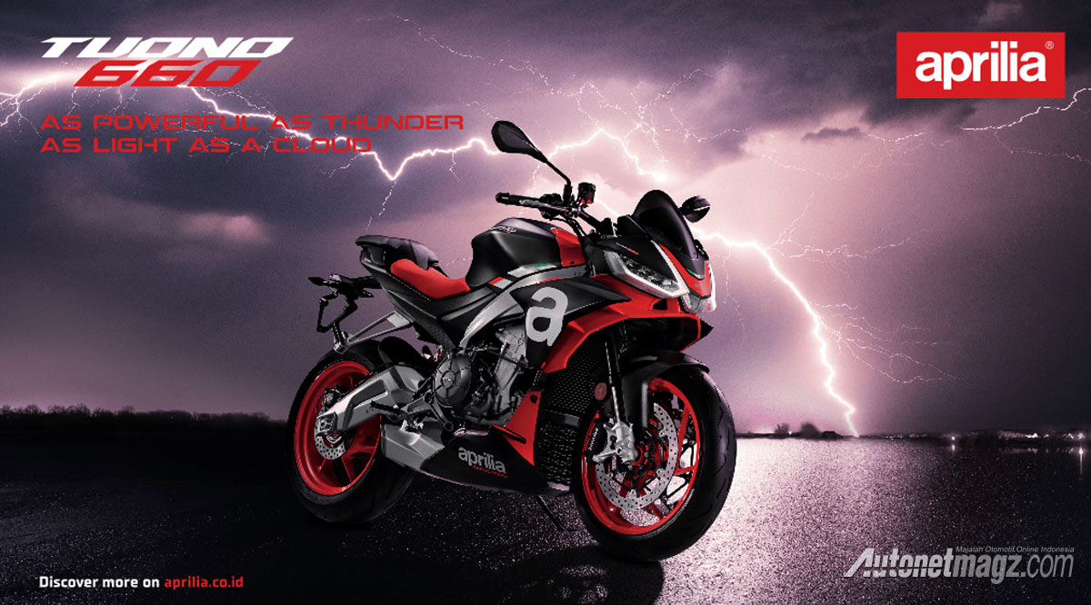 Aprilia, aprilia-tuono-660-indonesia: Aprilia dan Moto Guzzi Kembali Perkenalkan 4 Motor Andalannya