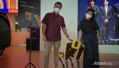 Robot Ini Jadi Bintang Tamu di Acara Hyundai! Robot Ini Jadi Bintang Tamu di Acara Hyundai!