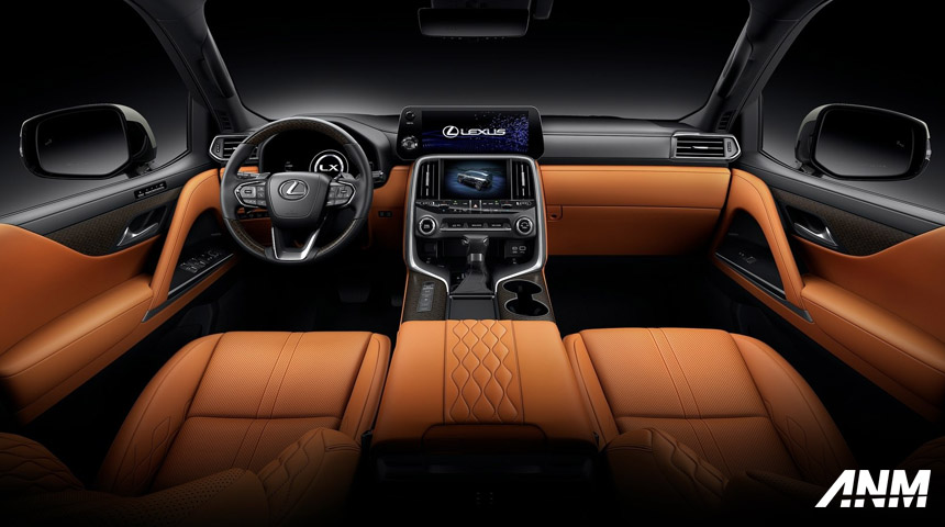 Berita, Dashboard Lexus LX600: Lexus LX600 2022 : Flagship SUV Yang Bisa Kemana Saja
