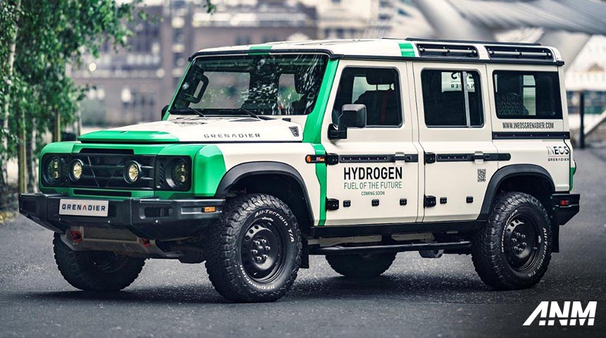Berita, INEOS Grenadier Hidrogen: Gandeng Hyundai, INEOS Kembangkan Teknologi Hidrogen Untuk Grenadier 4×4!