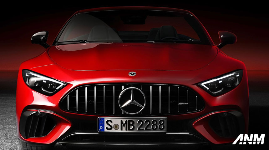 Berita, Mercedes-Benz SL63 2022: Mercedes-AMG SL 2022 : Pakai Atap Fabric, AWD & Mesin V8