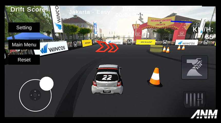 Berita, brio Virtual Drift Challenge: Honda Brio Virtual Drift Challenge Kembali, Slalom Virtual Berhadiah 75 Juta!