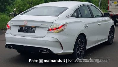 All New MG 5 Sedan Diuji Jalan, Masuk Kelas Mana?