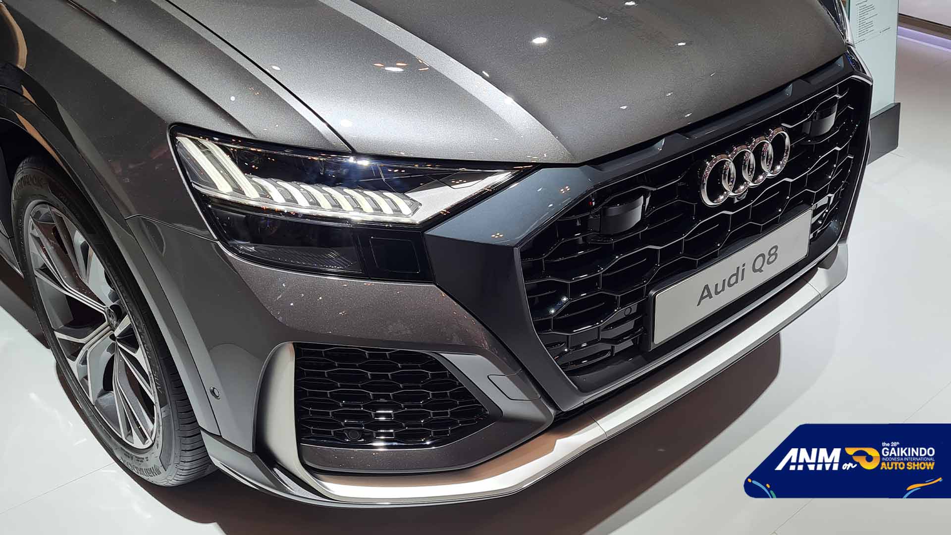 Audi, Audi-Q8-grill: GIIAS 2021: Audi Q8 RS Look, Hadirkan Nuansa Sporti