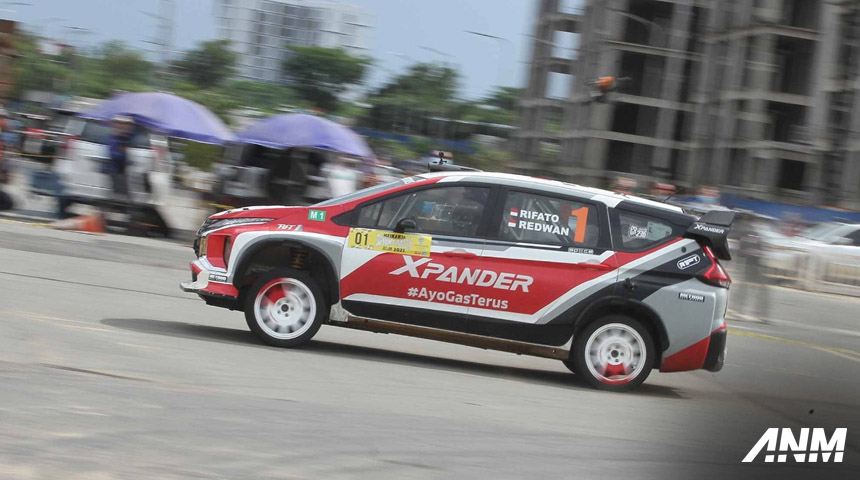 Berita, Mitsubishi Xpander AP4: Mitsubishi Xpander AP4 & Rifat Sungkar Jadi Juara Nasional Sprint Rally 2021!