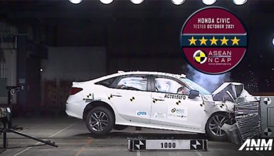 Baru Rilis, All New Honda Civic Berhasil Raih Bintang 5 di ASEAN NCAP! Baru Rilis, All New Honda Civic Berhasil Raih Bintang 5 di ASEAN NCAP!