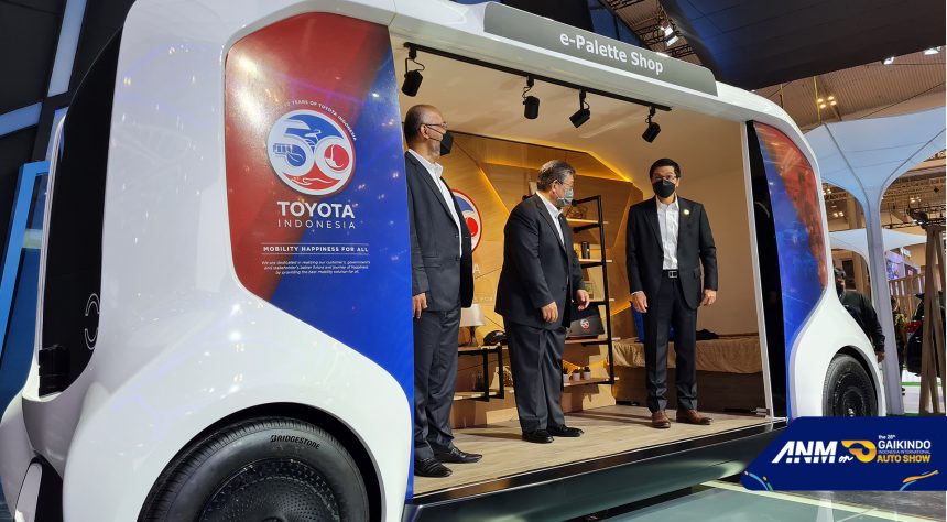 GIIAS 2021: Toyota Tampilkan E-Pallete Pada Booth GIIAS 2021