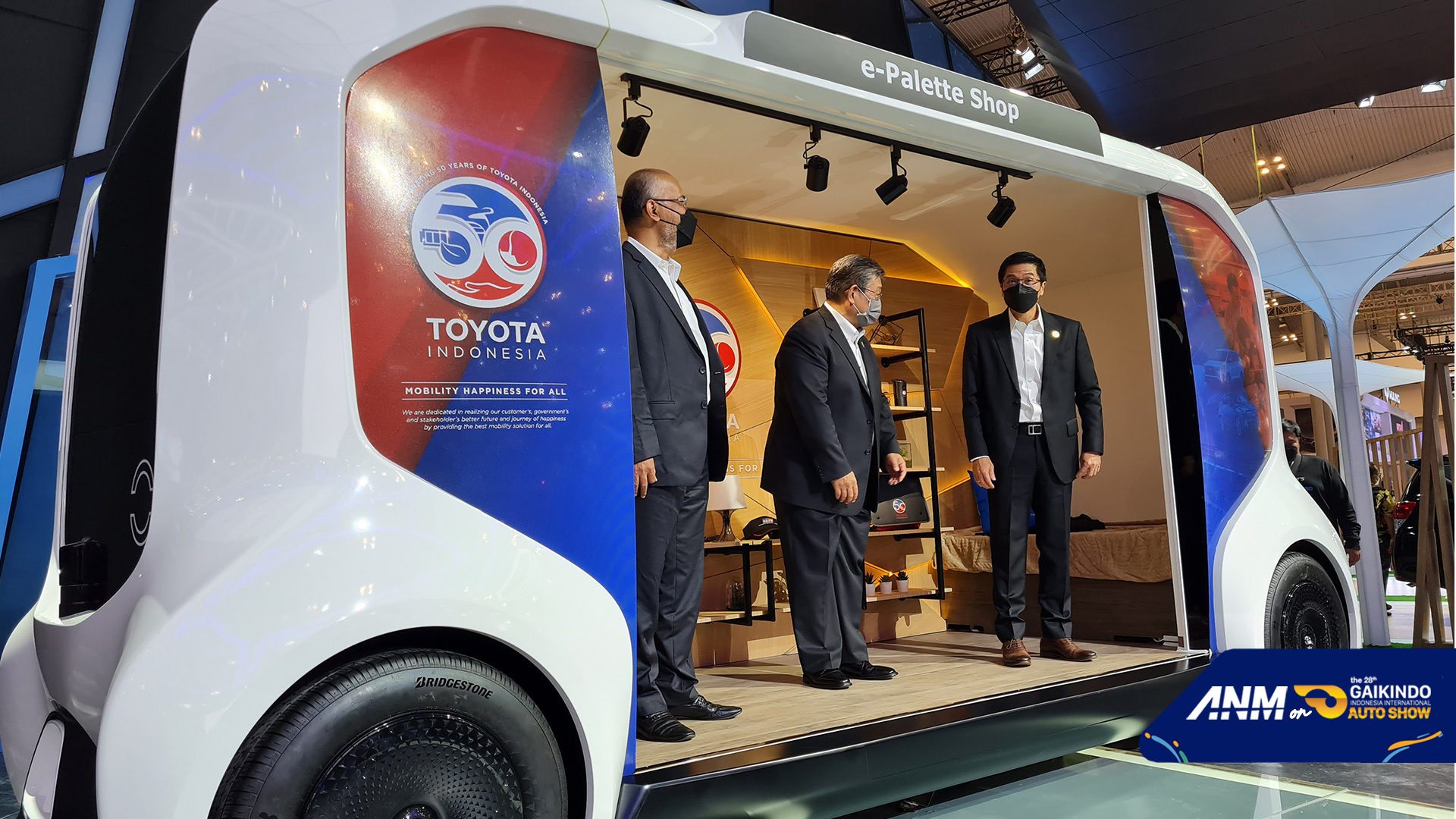 Berita, Toyota-e-pallete-1: GIIAS 2021: Toyota Tampilkan E-Pallete Pada Booth GIIAS 2021