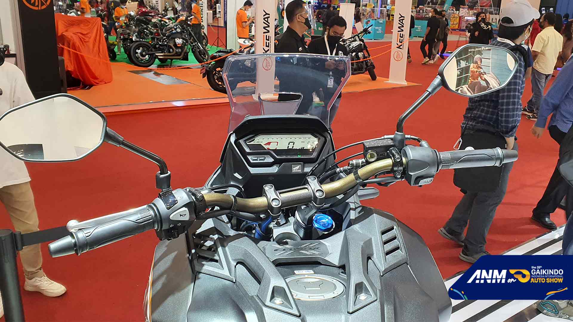 Gaikindo Indonesia International Auto Show, honda-cb-150-x-2021-digital-speedometer: GIIAS 2021: Honda CB150X Dirilis, Pertama Di Kelasnya!
