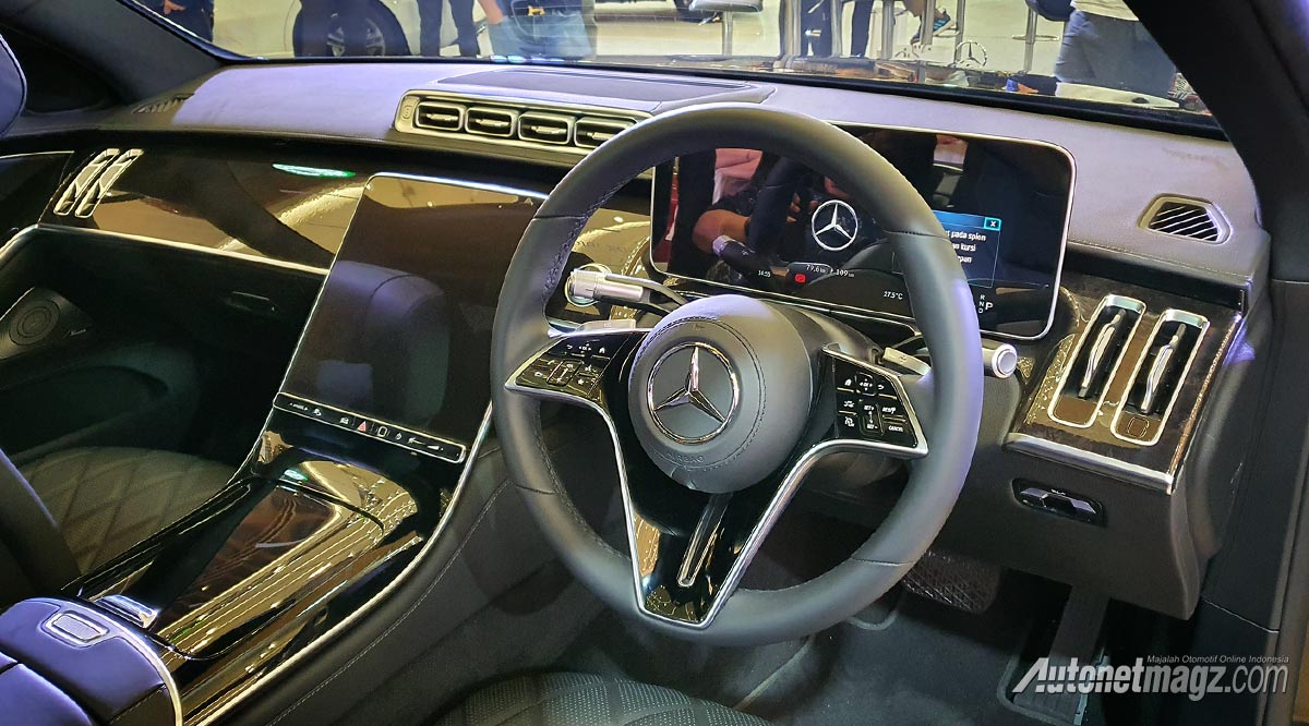 Berita, mercedes-benz-s450-ckd-2021-interior: Duet Sedan Mercedes-Benz Jadi Bintang Utama Star Expo 2021