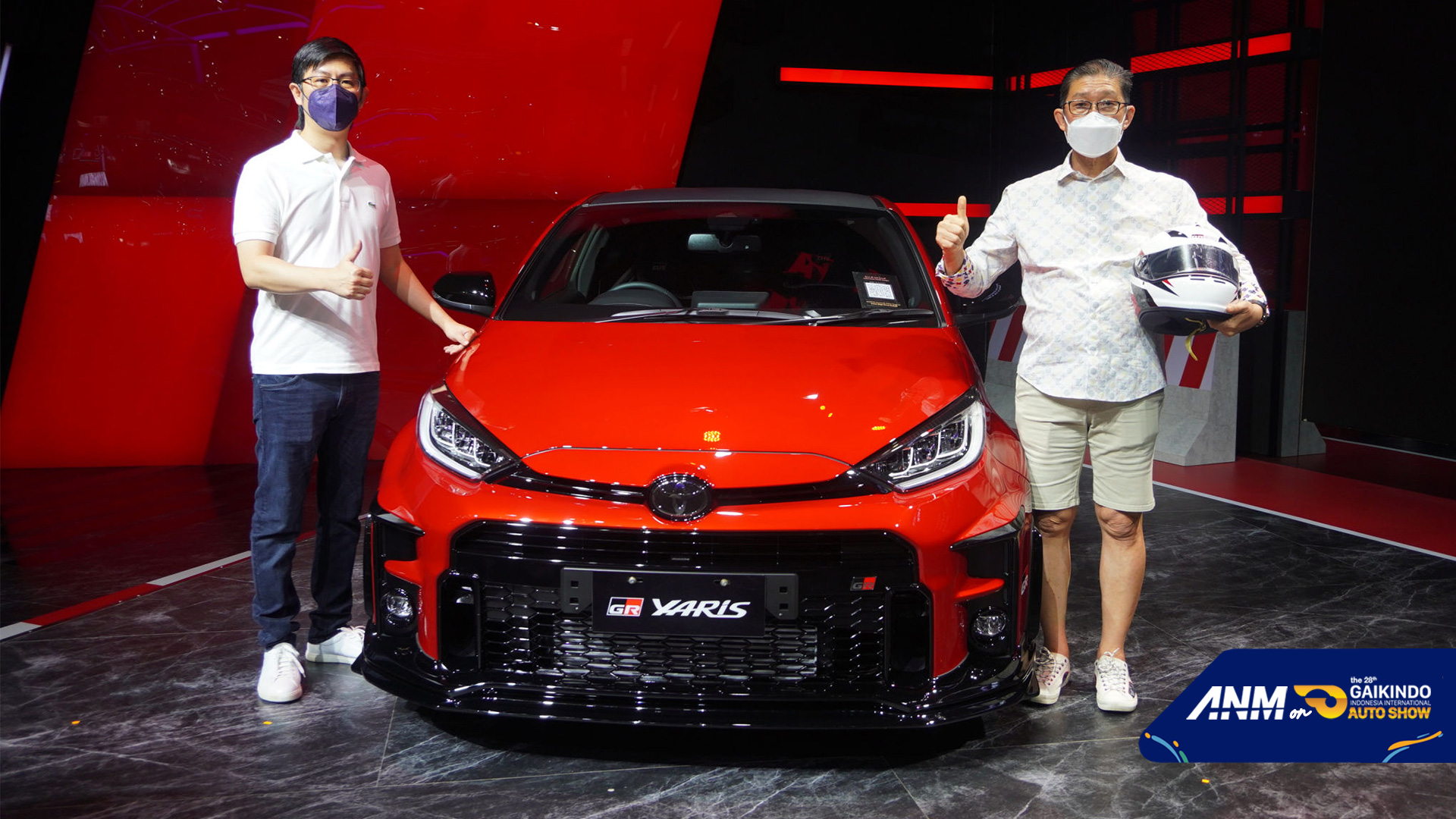 Berita, yaris-gr-penyerahan: GIIAS 2021: Toyota Mulai Serah Terima GR Yaris Kepada Pelanggan di Booth Toyota