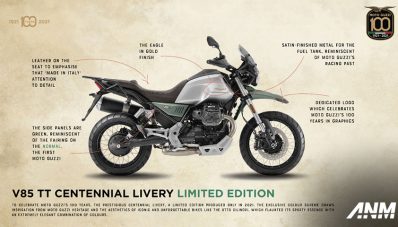 Rayakan 100th Anniversary, Moto Guzzi Rilis 2 Motor Edisi Spesial! Rayakan 100th Anniversary, Moto Guzzi Rilis 2 Motor Edisi Spesial!