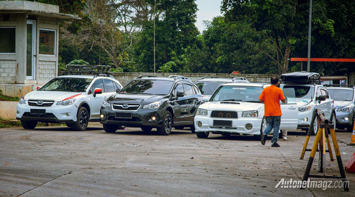 Berita, anggota-komunitas-subaru-indonesia: Komunitas Subaru Indonesia Jalani Petualangan ke Cirebon