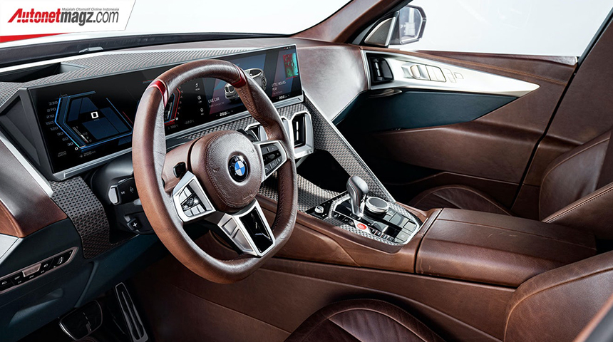 Berita, bmw-xm-concept-interior: BMW XM Tidak Akan Memiliki Nama Khas Bimmer