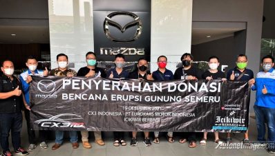 Komunitas Mazda CX-3 ID Sumbang Bantuan untuk Korban Erupsi Semeru Komunitas Mazda CX-3 ID Sumbang Bantuan untuk Korban Erupsi Semeru