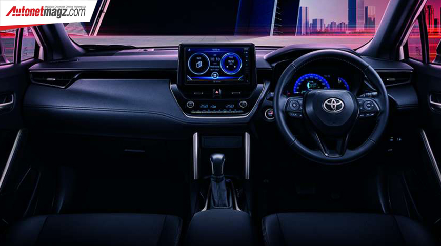 Berita, corolla-cross-grs-interior: Toyota Corolla Cross GR Sport diluncurkan di Thailand
