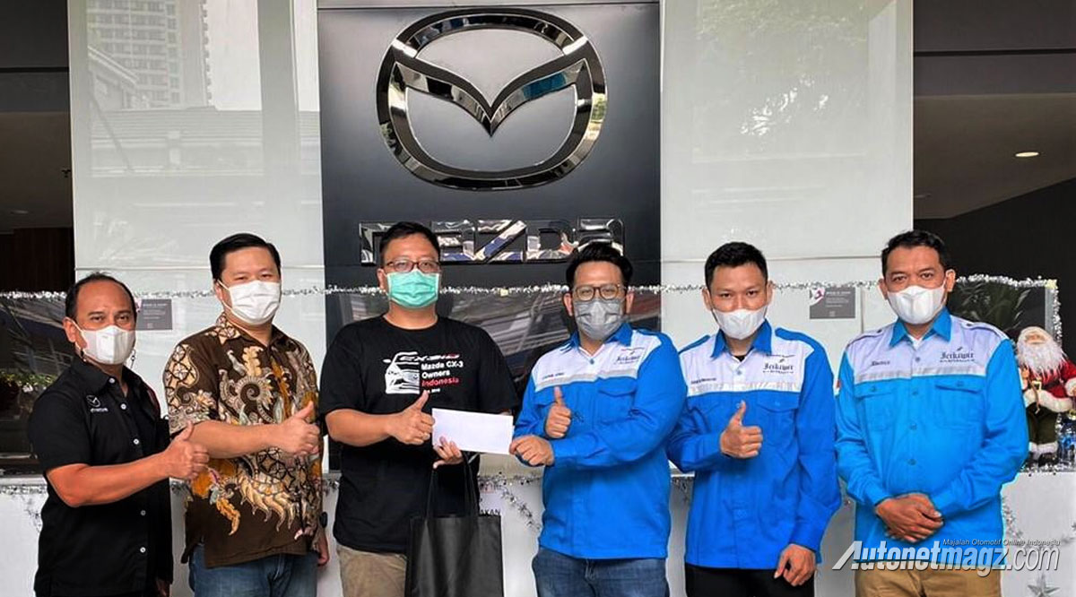 Berita, donasi-komunitas-mazda-cx-3: Komunitas Mazda CX-3 ID Sumbang Bantuan untuk Korban Erupsi Semeru