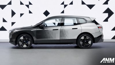 BMW E Ink : Sekali Sentuh Tombol, BMW iX Bisa Berubah Warna