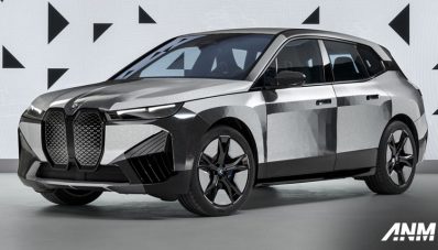 BMW E Ink : Sekali Sentuh Tombol, BMW iX Bisa Berubah Warna