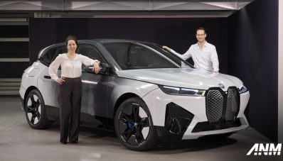 BMW E Ink : Sekali Sentuh Tombol, BMW iX Bisa Berubah Warna
