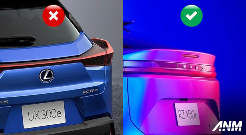Lexus : Takkan Ada Lagi Logo Lexus di Pintu Bagasi Lexus : Takkan Ada Lagi Logo Lexus di Pintu Bagasi