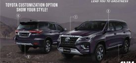 Toyota Customization Option Fortuner