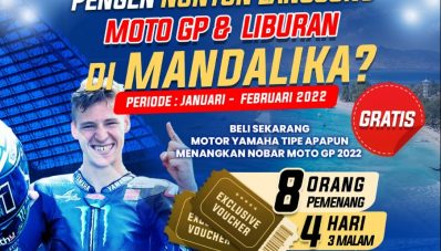 Yamaha Jatim Siap Ajak Konsumen Nonton MotoGP Mandalika, Mau Ikut? Yamaha Jatim Siap Ajak Konsumen Nonton MotoGP Mandalika, Mau Ikut?