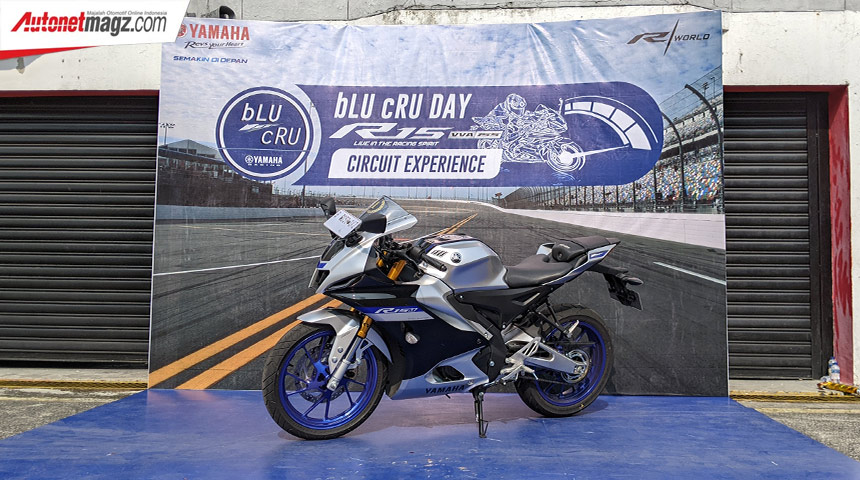 Berita, yamaha-r15-m-2022-blu-cru-day-sentul-circuit: Serunya Yamaha bLU cRU Fun Riding, Semua Bisa Track Day!