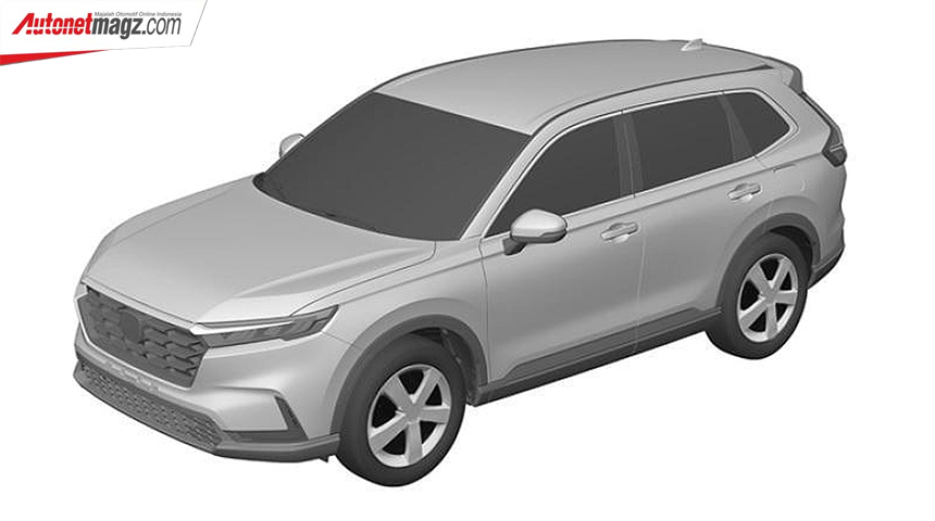 Berita, honda-crv-patent: Desain Paten Honda CR-V Gen-6 Terkuak!