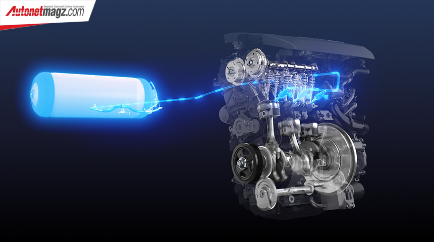 Berita, toyota-hydrogen: Yamaha dan Toyota Rancang Mesin Hidrogen V8 444 HP