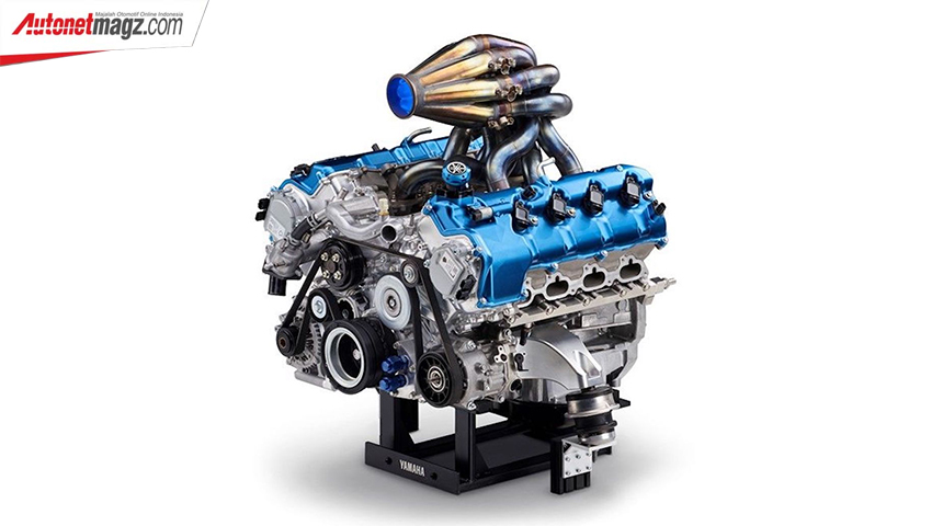 Berita, yamaha-toyota-hydrogen-engine: Yamaha dan Toyota Rancang Mesin Hidrogen V8 444 HP