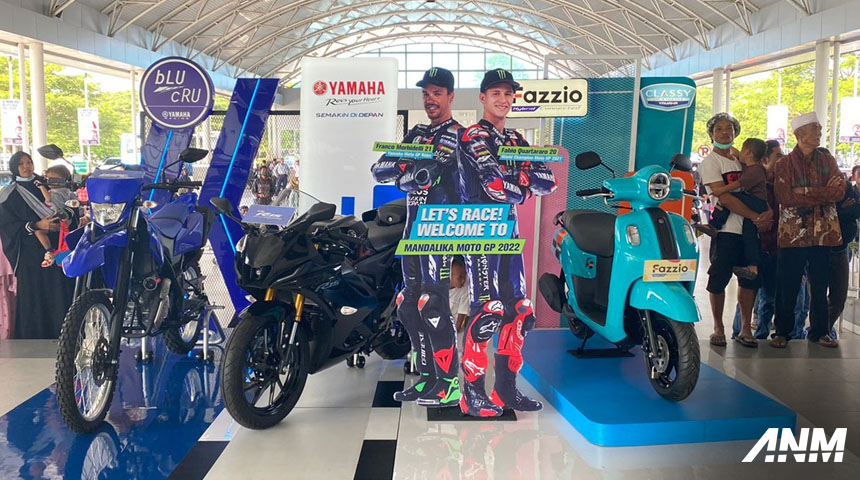AutonetTrip, Booth-Yamaha-STSJ-Mandalika: Jadi Saksi MotoGP Mandalika : Mulai Perjalanan Bersama Yamaha Jatim