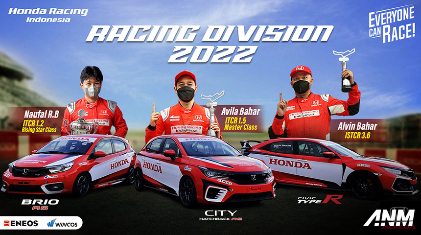 Berita, Honda Racing Indonesia Touring: Honda Racing Indonesia 2022 : Ada Talenta Baru & Masuk Kelas Baru