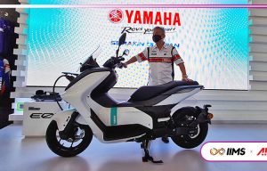 IIMS 2022 : Yamaha Pamerkan E01 EV Concept, N-Max Bertenaga Listrik? IIMS 2022 : Yamaha Pamerkan E01 EV Concept, N-Max Bertenaga Listrik?