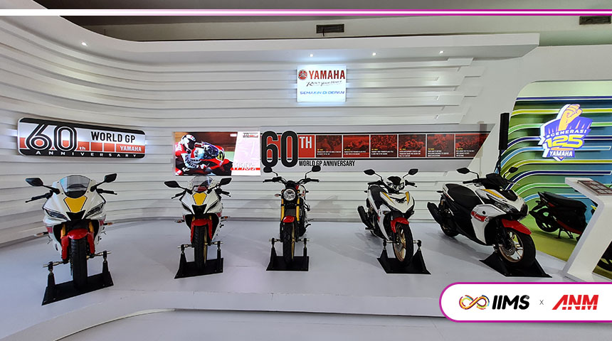 Berita, Yamaha Indonesia IIMS 2022: IIMS 2022 : Yamaha Pamerkan E01 EV Concept, N-Max Bertenaga Listrik?