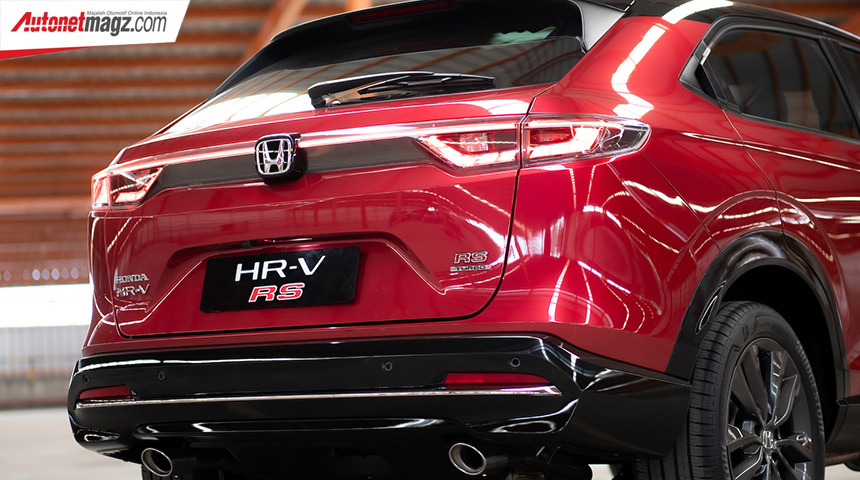 Honda, all-new-honda-hr-v-2022-rs-rear: All New Honda HR-V Resmi Dirilis, Harga Mulai Rp 355 Jutaan!
