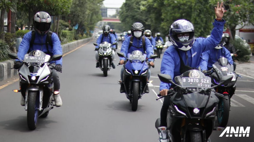 Berita, bLU cRU Fun Riding Road To Mandalika: Yamaha bLU cRU Fun Riding Road To Mandalika Surabaya : Vibes MotoGP!