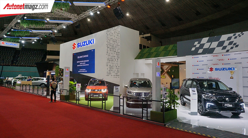 Berita, booth-suzuki-gjaw: GJAW 2022 : Suzuki Pamerkan Beragam Produk Unggulan