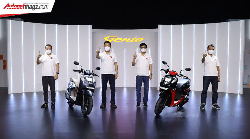 Berita, honda-genio-2022-update-launch: New Honda Genio 2022 Pakai Velg 12 Inci, Harganya 18 Jutaan!
