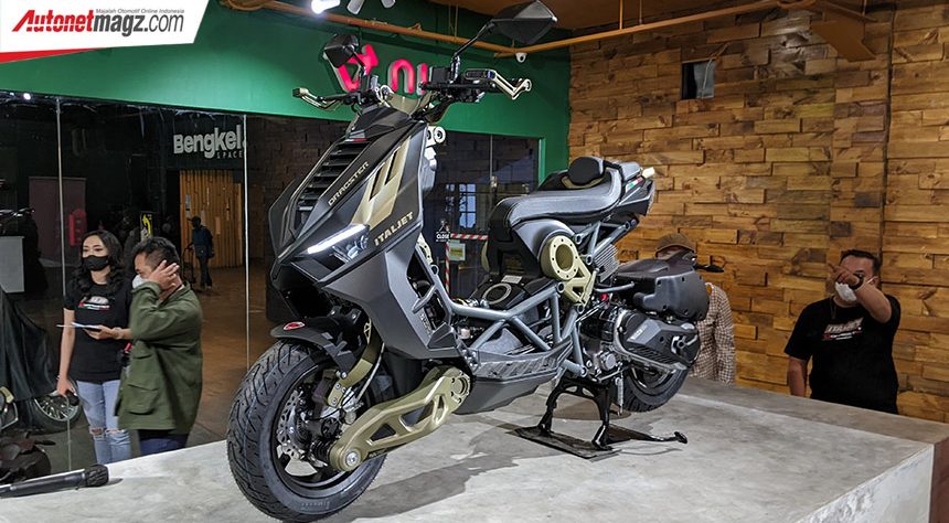 Italjet Dragster 200 Limited Edition Resmi Masuk Indonesia