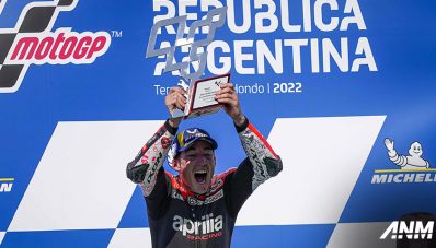 Ukir Sejarah, Aleix Espargaró Bawa Aprilia Raih Kemenangan Perdana di MotoGP