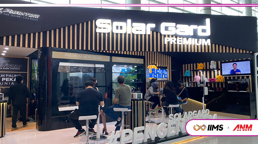 Aftermarket, Booth Solar gard Indonesia IIMS: IIMS 2022 : Solar Gard Tekankan Experience Penggunaan Kaca Film, Harus Coba!