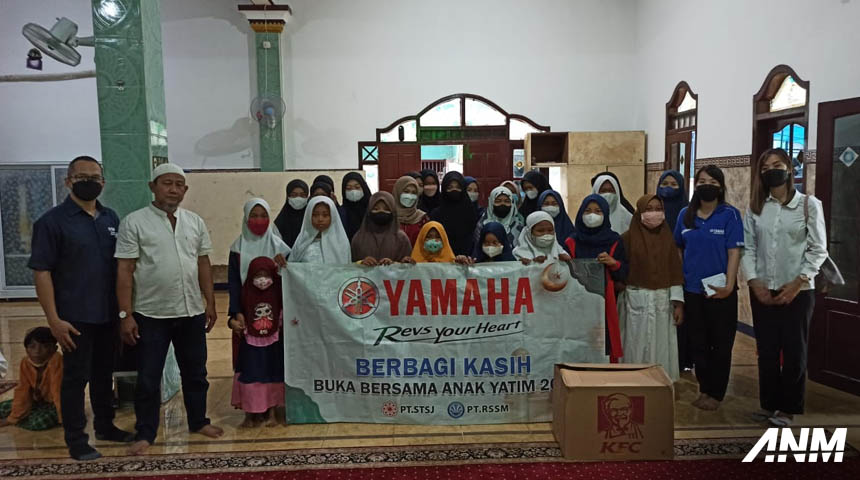Berita, Yamaha Jatim Berbagi kasih 2022: Yamaha Jatim Berbagi Kebahagiaan Dengan Ribuan Anak Yatim di 3 Kota