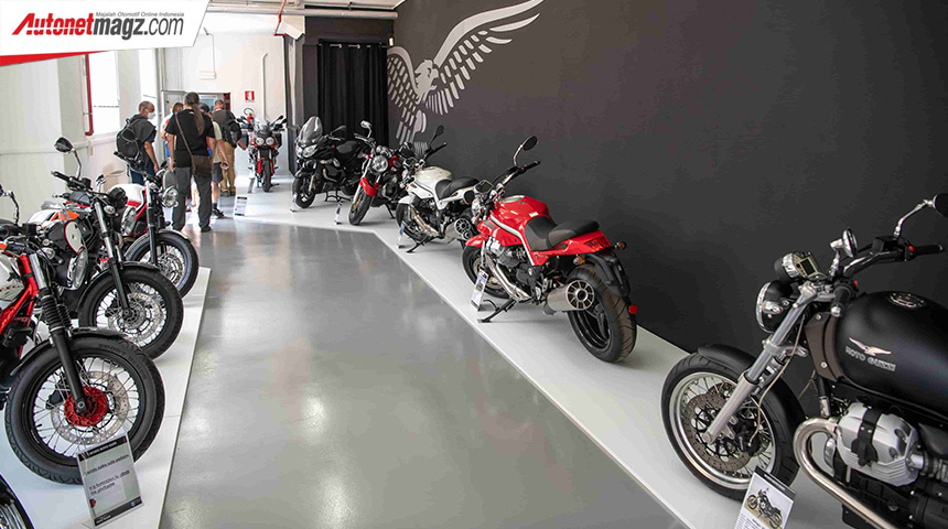Berita, moto-guzzi-museum-2022-showcase-2: Museum Moto Guzzi Kembali Di Buka, Pamerkan Kejayaan Motor Italia