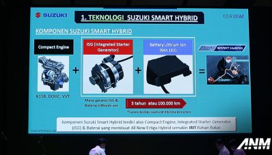Suzuki : Perawatan New Ertiga Smart Hybrid Seperti Mobil Biasa