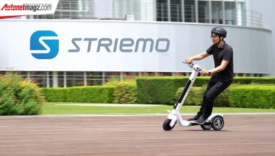 Honda Perkenalkan Skuter Listrik Terbaru Mereka, Honda Striemo Honda Perkenalkan Skuter Listrik Terbaru Mereka, Honda Striemo